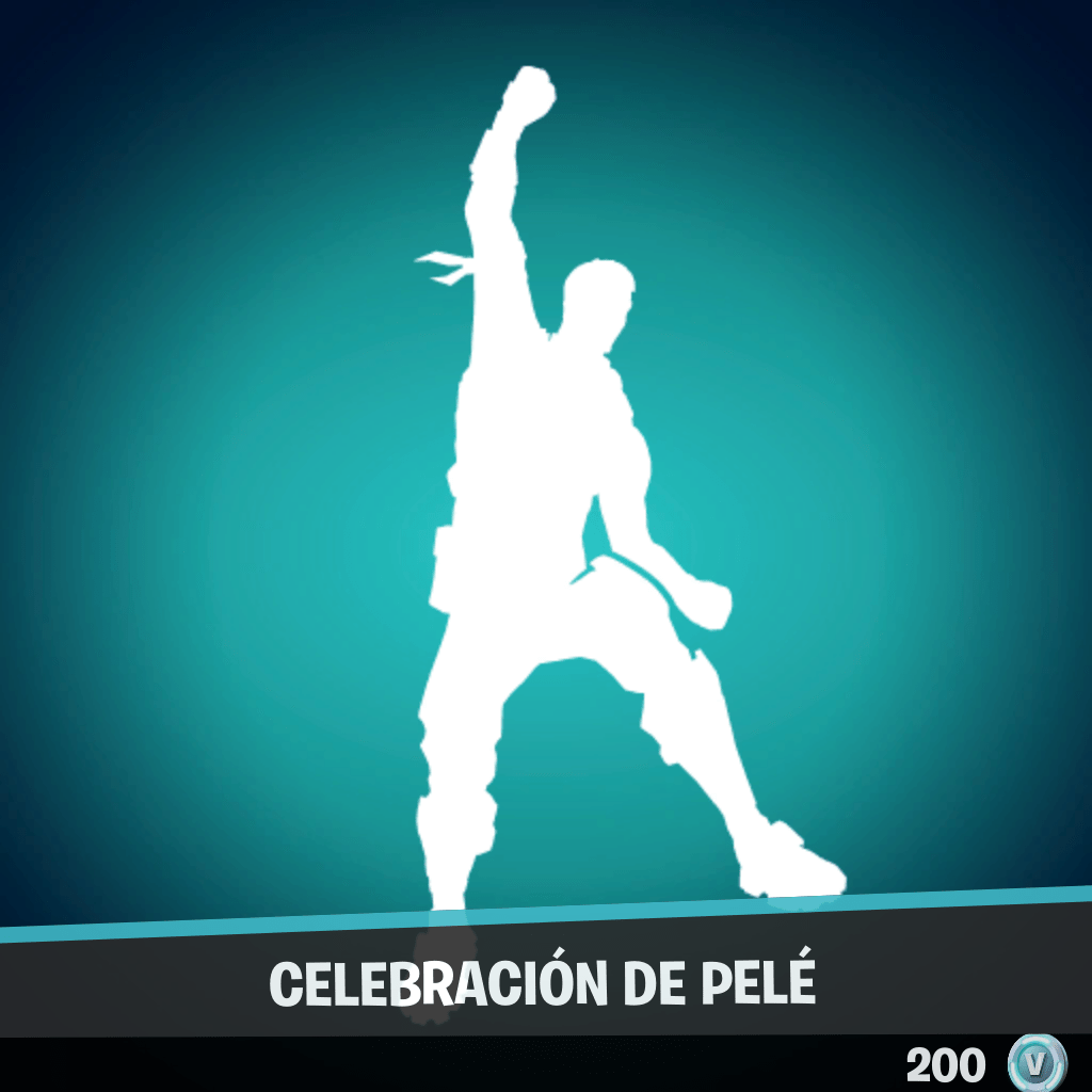 Celebración de Pelé